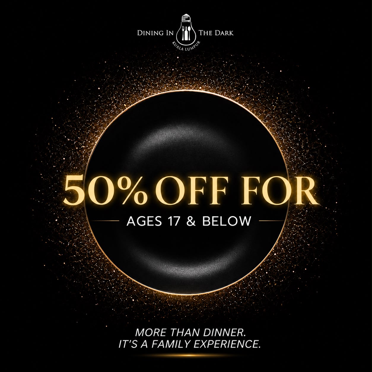 Family Dinner 50% OFF Promo